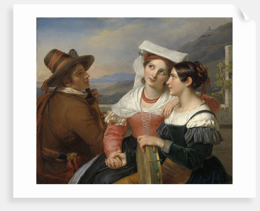 Of One Heart by Cornelis Kruseman