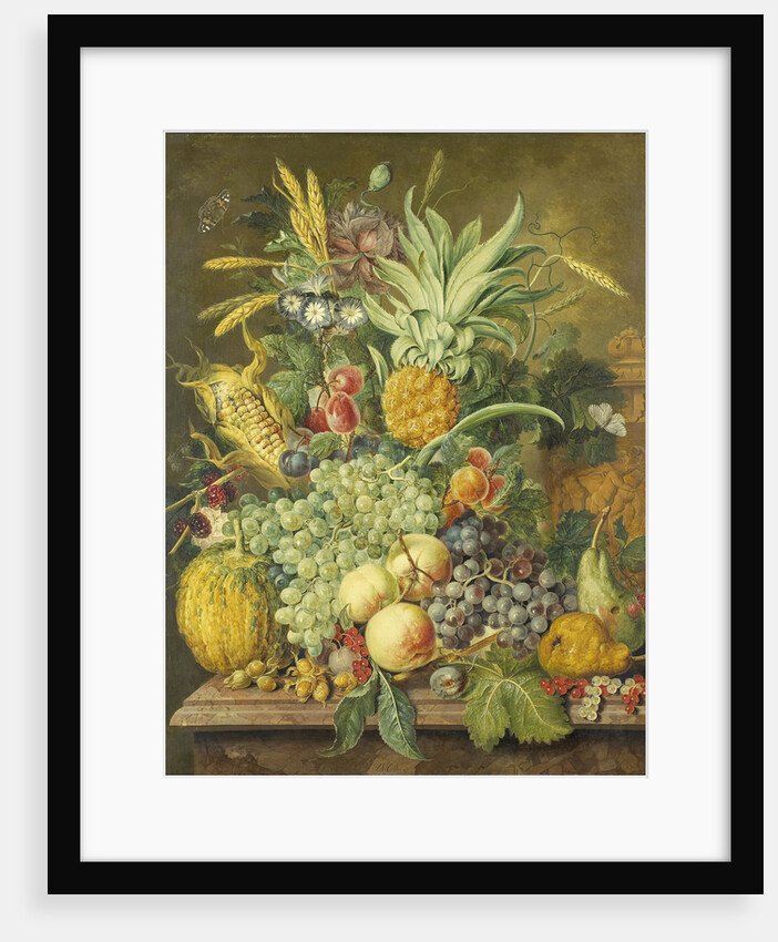 Still Life with Fruit by Jacobus Linthorst