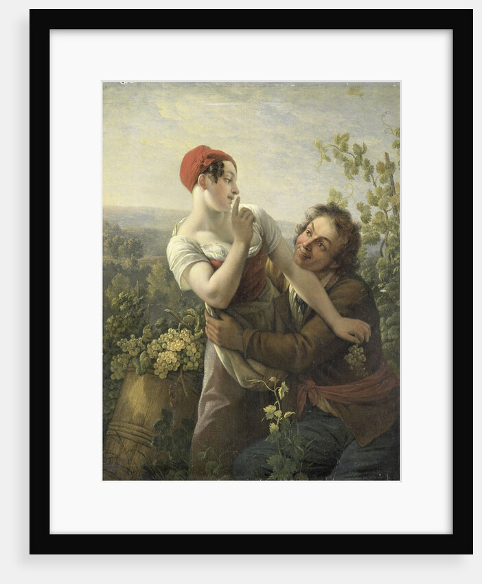 The Amorous Vineyard Laborer by Peter Paul Joseph Noël