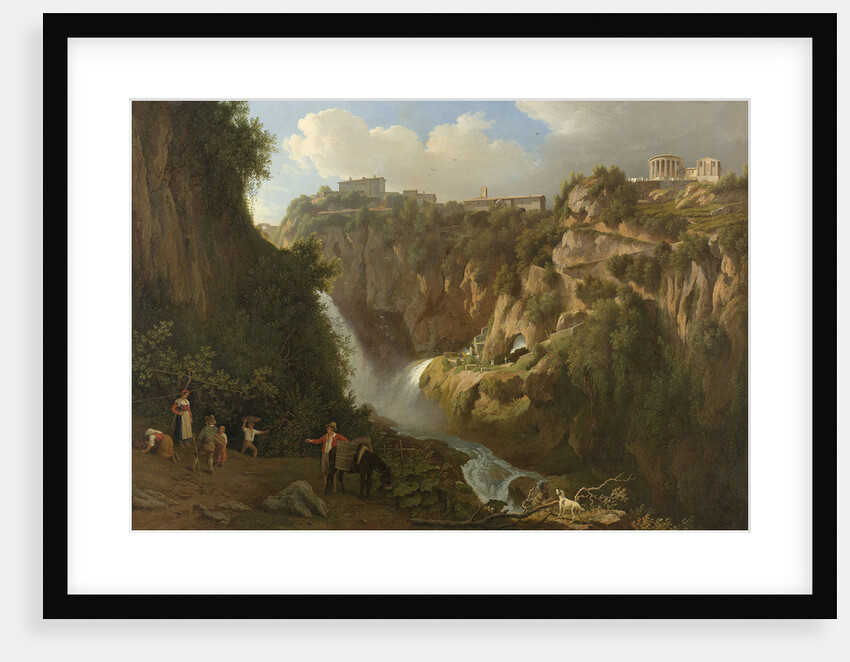 The Waterfall at Tivoli by Abraham Teerlink