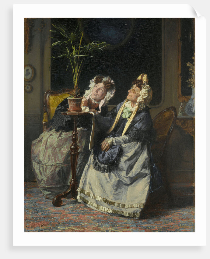 Under the palms by Alexander Hugo Bakker Korff