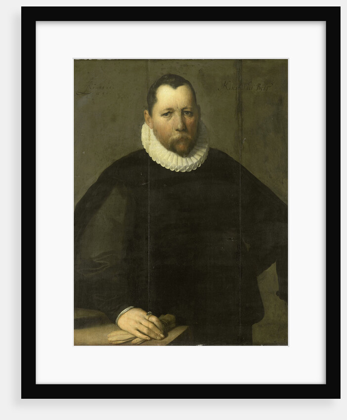 Portrait of Pieter Jansz Kies, Burgomaster of Haarlem by Cornelis Cornelisz. van Haarlem