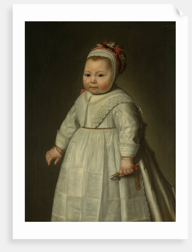 Portrait of Jacoba Bontemantel (1643-?) by Anonymous