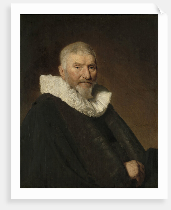 Portrait of Johan van Schoterbosch, Councilor and Alderman of Haarlem by Johannes Cornelisz. Verspronck