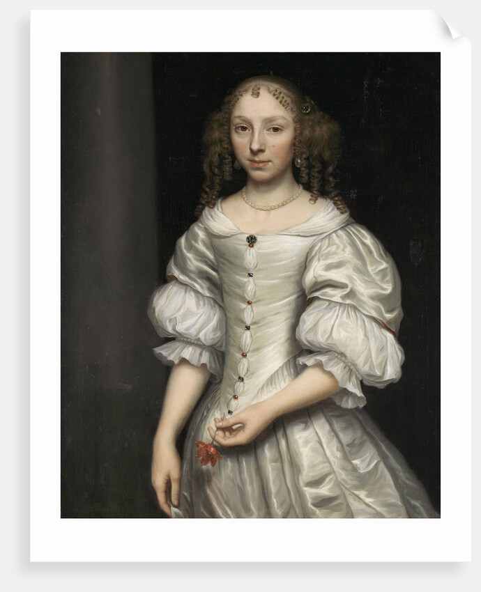 Portrait of a woman by Wallerant Vaillant