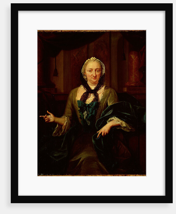 Portrait of Margaretha Trip, Wife of Hendrik van de Poll by Jan Maurits Quinkhard