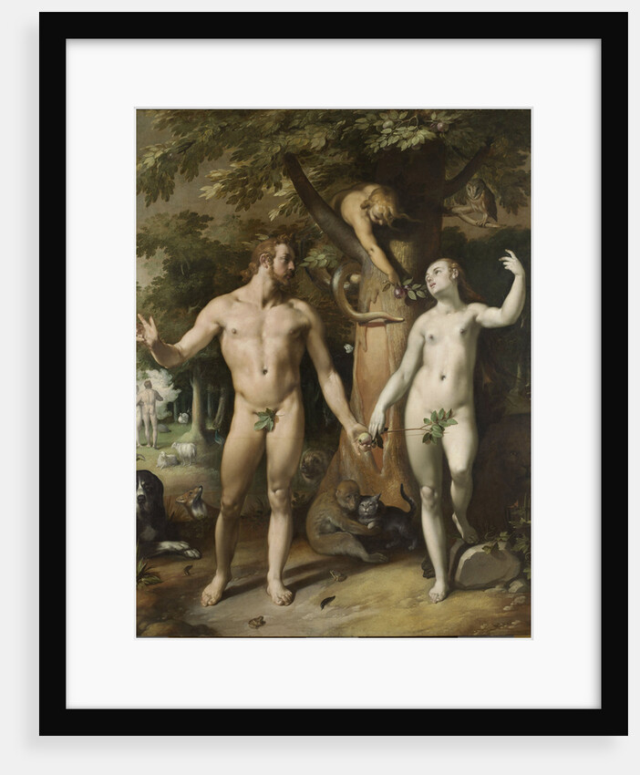 The Fall of Man by Cornelis Cornelisz. van Haarlem