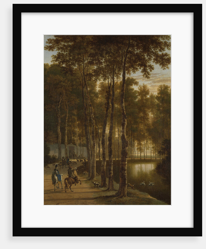 The Avenue of Birches by Jan Hackaert