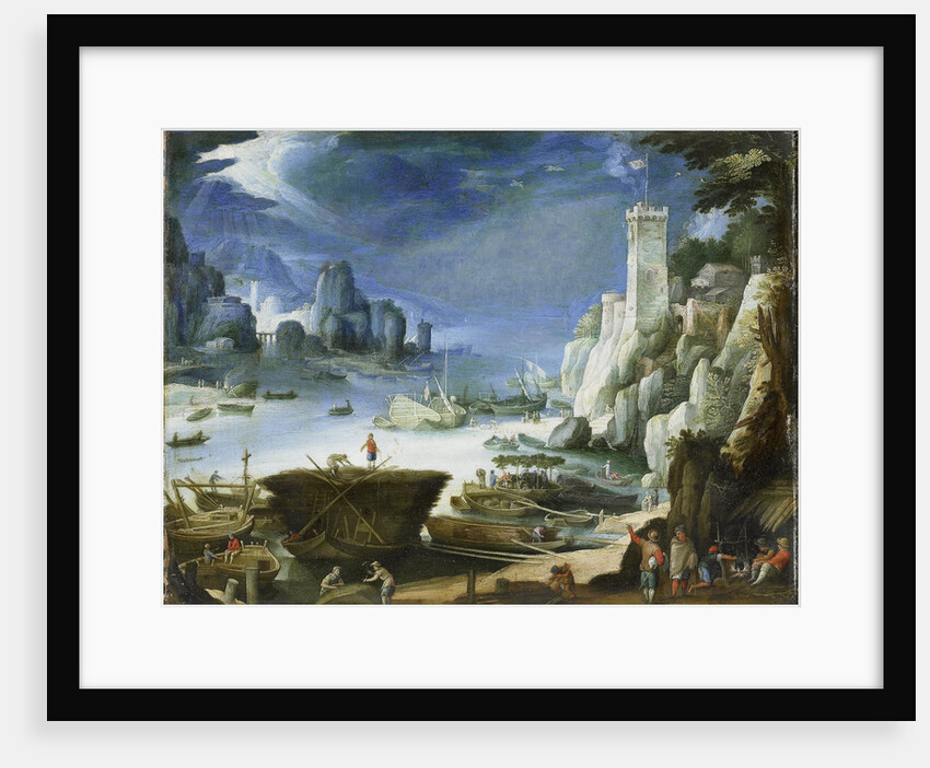 Rocky Landscape with a River by Paul Bril
