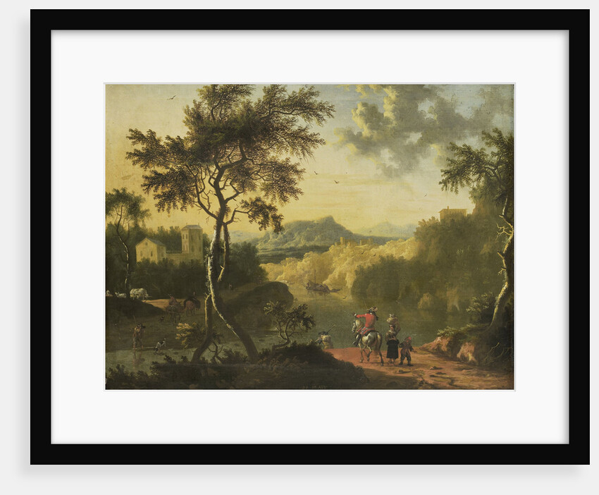 Italian Landscape by Timotheus de Graef