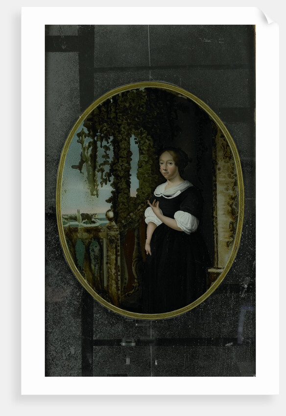 Portrait of a Woman in 17th-century Clothing by Anonymous