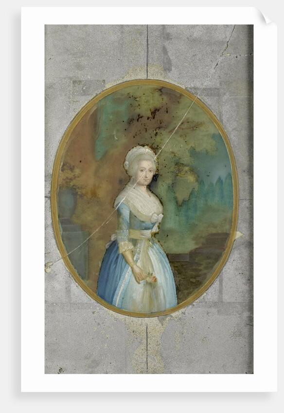 Portrait of a Woman in 18th-century Clothing by Anonymous