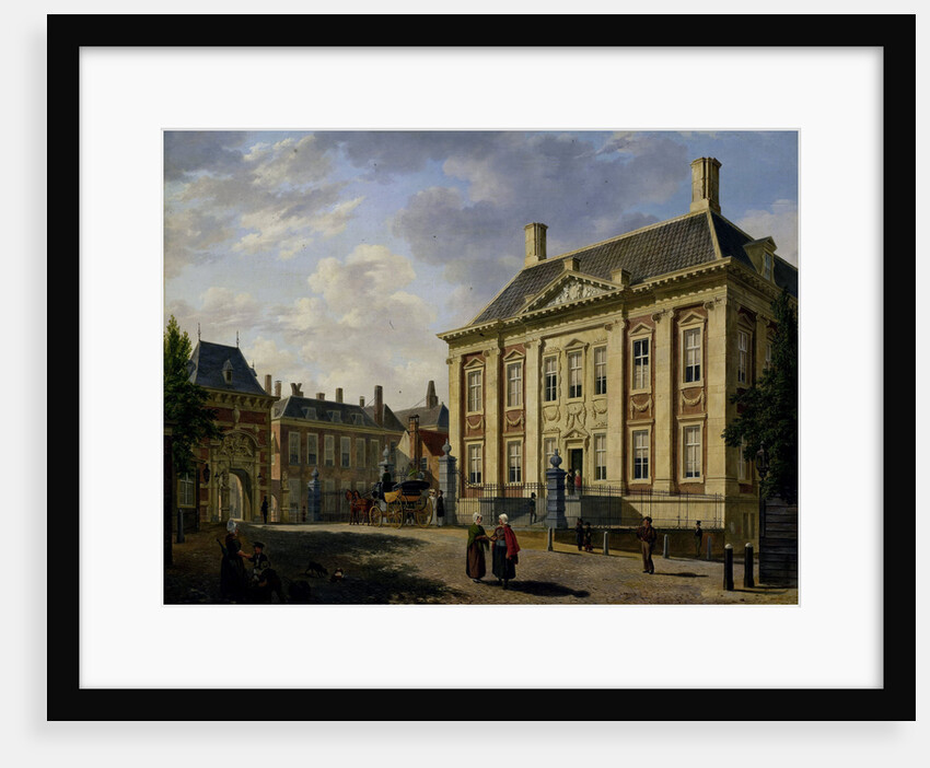 Mauritshuis in The Hague, The Netherlands by Bartholomeus Johannes van Hove