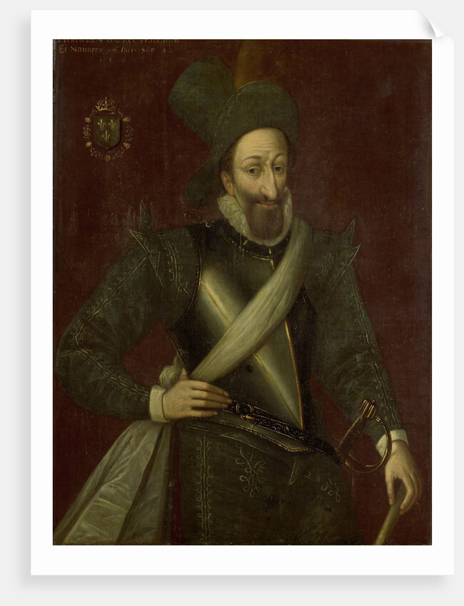 Portrait of King Henry IV of France by Anonymous