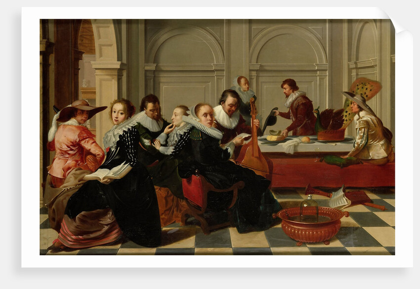 Musical Party, copy after Willem Cornelisz. Duyster, after 1700 by Anonymous