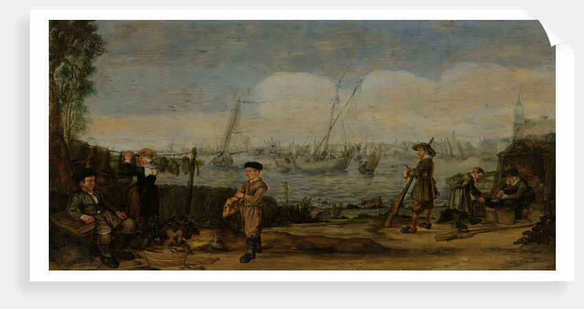 Fishermen and Hunters by Arent Arentsz.
