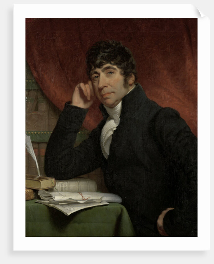 Portrait of Willem Bilderdijk by Charles Howard Hodges