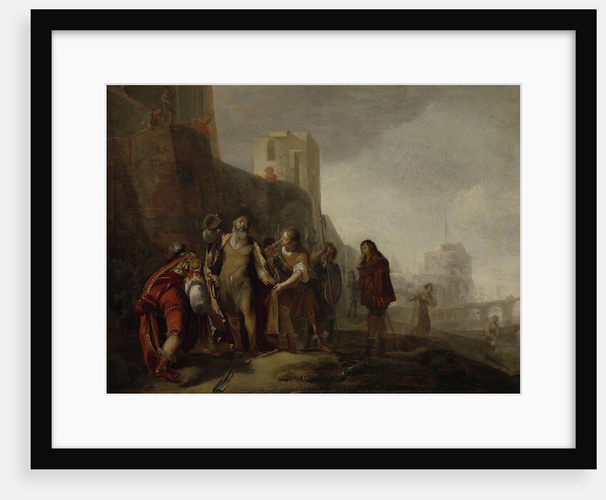 The Envoys of Alexander the Great Invested the Gardener Abdalonymus with the Insignias of the Royalty of Sidon by Nicolaes Knüpfer