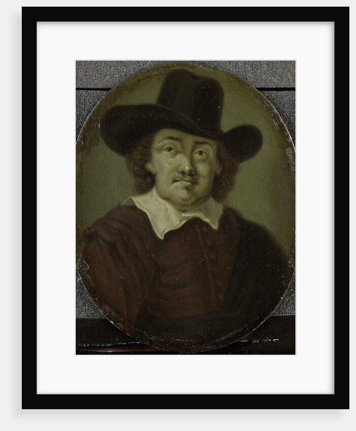Portrait of Jeremias de Decker, Poet in Amsterdam by Arnoud van Halen