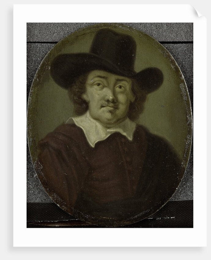 Portrait of Jeremias de Decker, Poet in Amsterdam by Arnoud van Halen