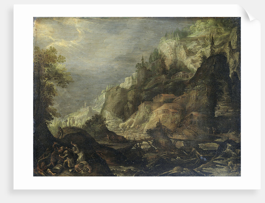 Mountainous Landscape by Frederik van Valckenborch