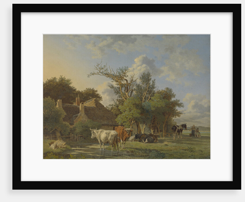 Landscape by Jean François Valois