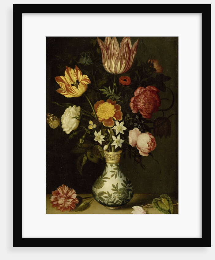 Still Life with Flowers in a Wan-Li Vase by Ambrosius Bosschaert