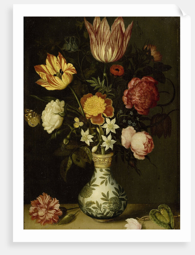 Still Life with Flowers in a Wan-Li Vase by Ambrosius Bosschaert