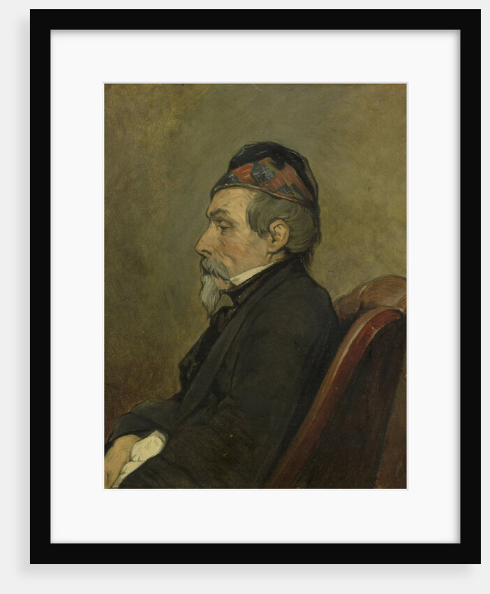 Portrait of Johan-Hendrick-Louis Meyer, Marine Painter by Jan Weissenbruch