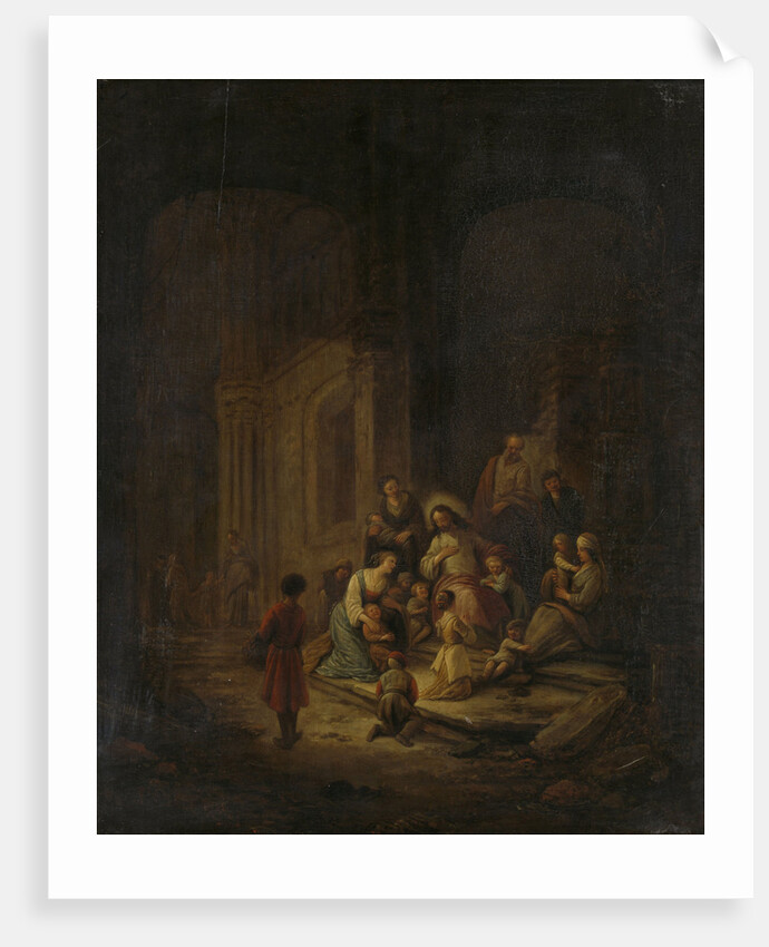 Christ Blessing the little Children by Jacob de Wet I