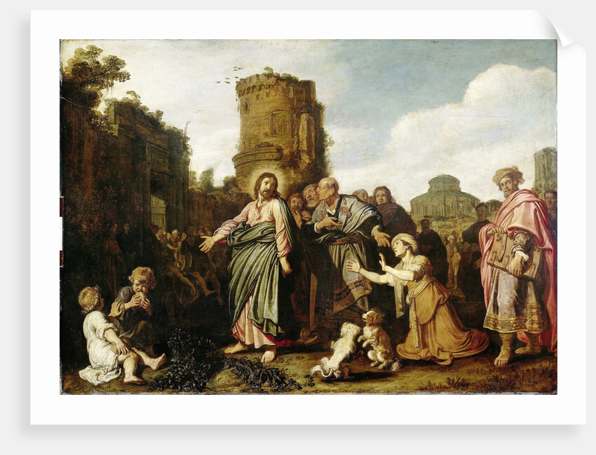 Christ and the Canaanite Woman by Pieter Lastman