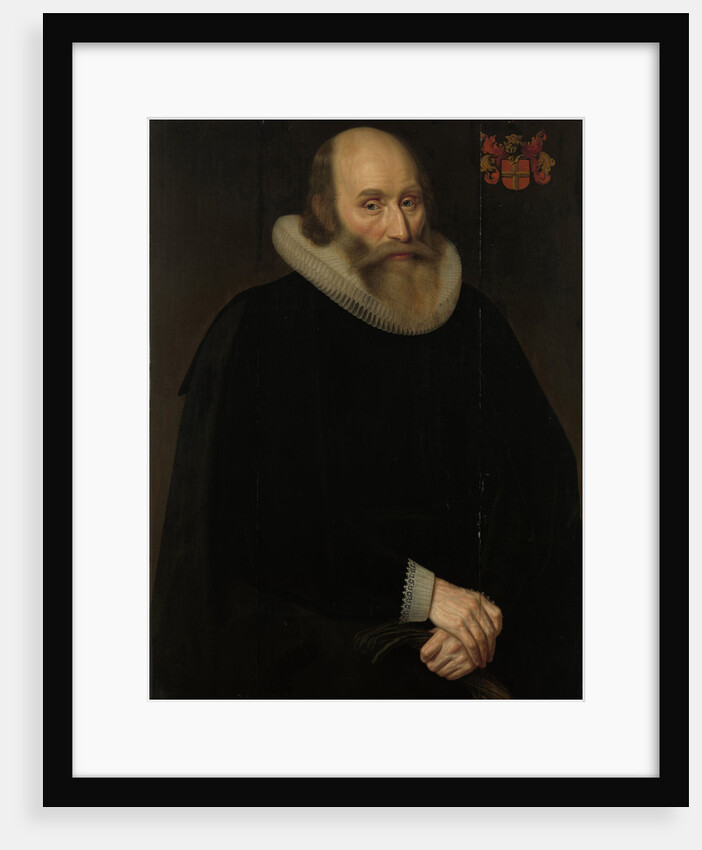 Portrait of Antonius Antonides van der Linden, Physician in Amsterdam, The Netherlands by Hendrik Meerman