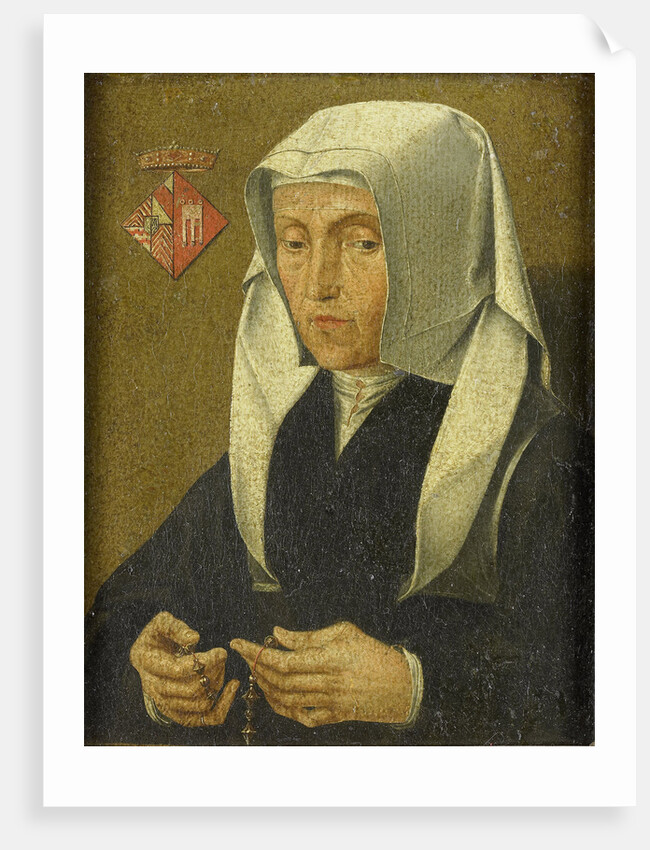 Portrait of Magdalena van Werdenborgh by Anonymous