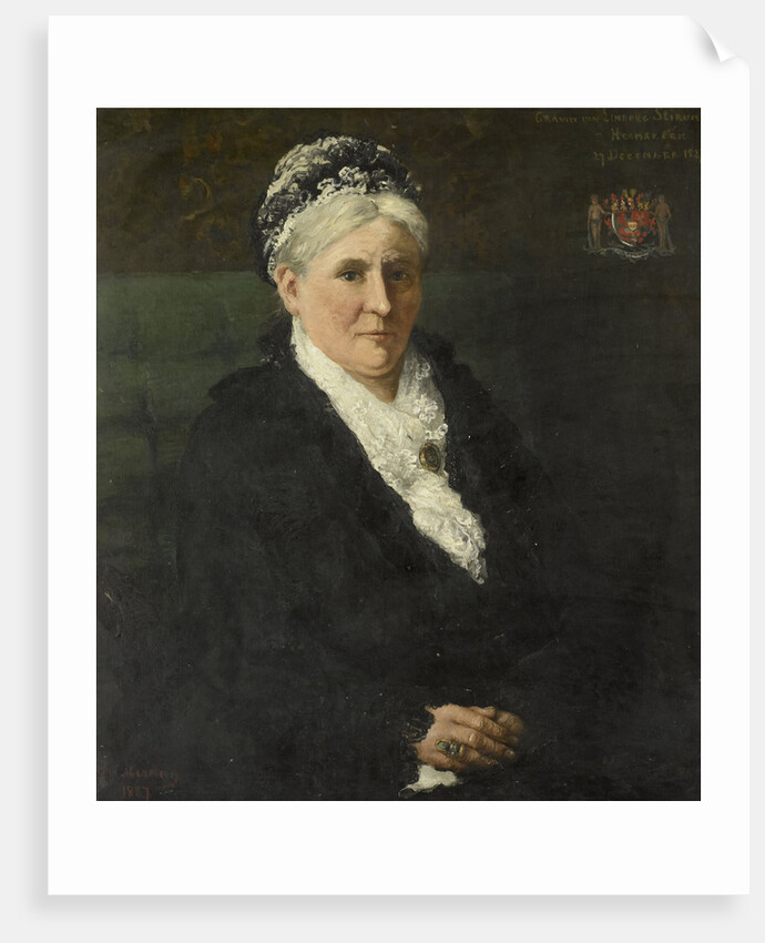 Maria Hermina Heemskerk by Hendrik Willem Mesdag