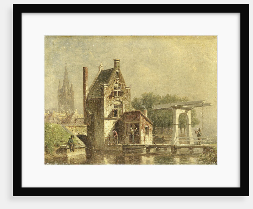 The Koepoort in Delft, The Netherlands by Petrus Gerardus Vertin