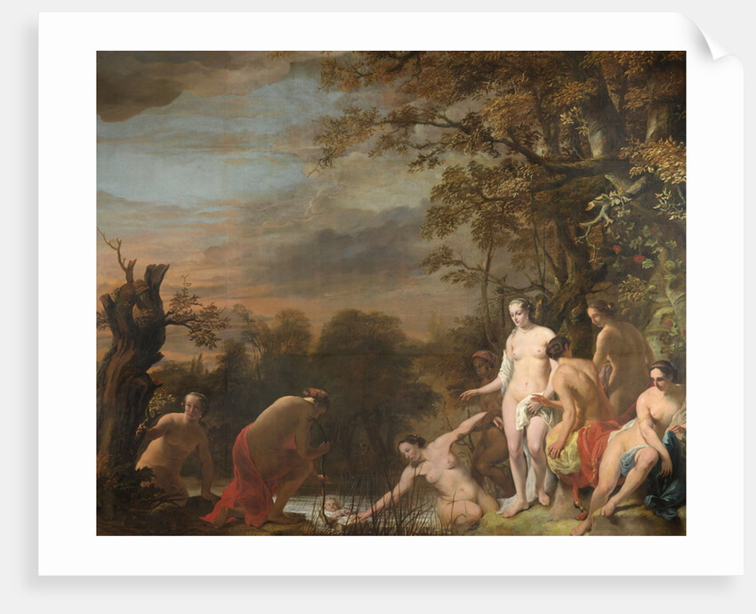 Pharoah's Daughter Finding Moses in the Reed Basket by Ferdinand Bol