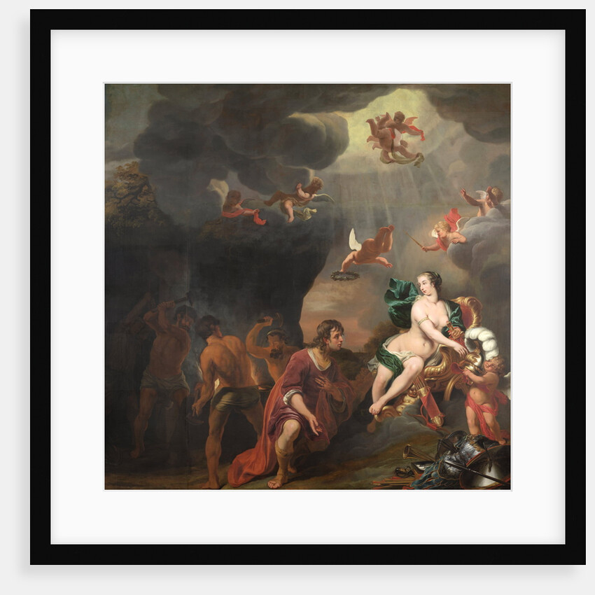 Aeneas Receiving a New Set of Armour from Venus by Ferdinand Bol