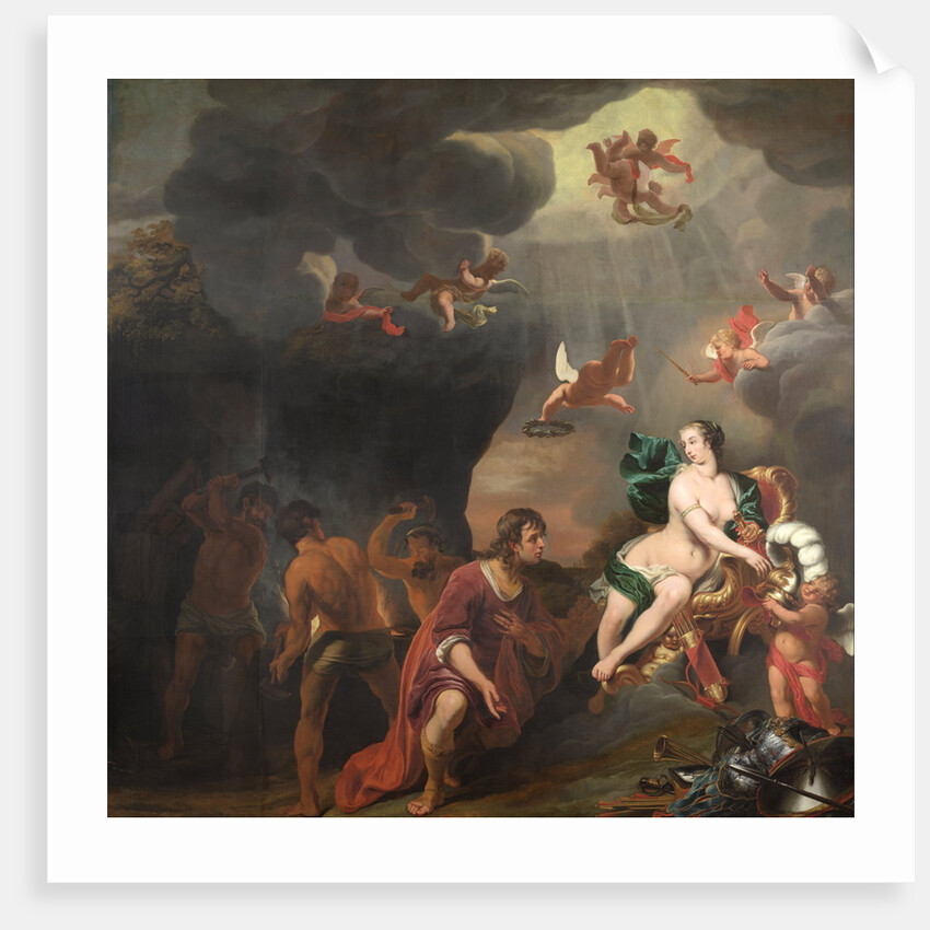 Aeneas Receiving a New Set of Armour from Venus by Ferdinand Bol