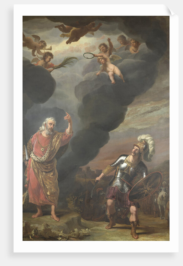 The Captain of God's Army Appearing to Joshua by Ferdinand Bol