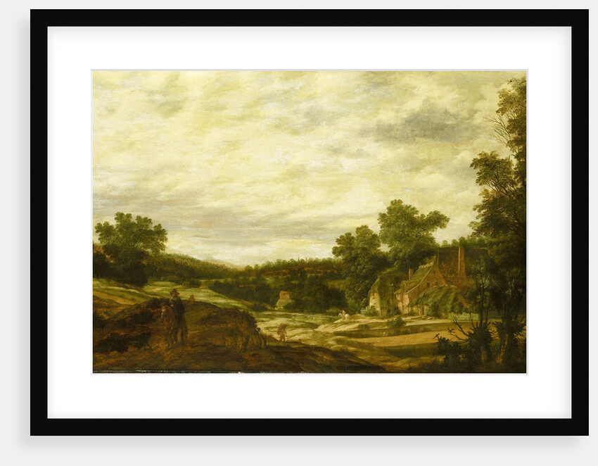 Hilly landscape by Pieter Stalpaert
