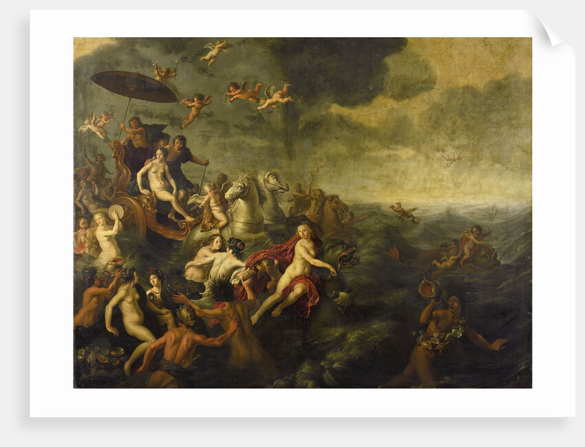 Galatea and Acis by Adriaen van Nieulandt I