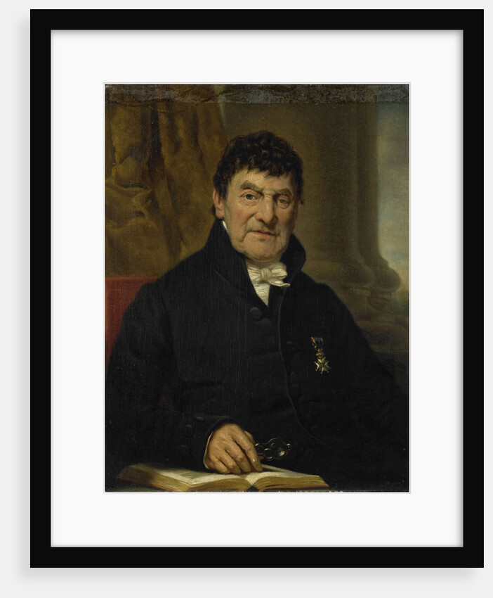 Portrait of Dr. Cornelis Hendrik à Roy, Physician and Biographer by Jan Adam Kruseman