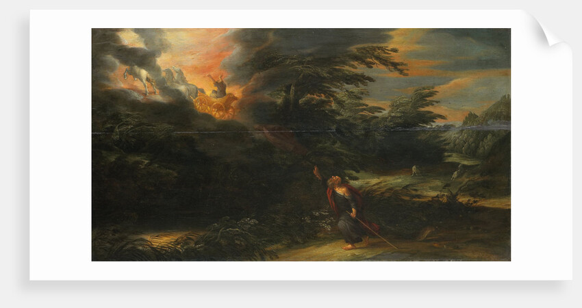 Eljah Carried up to Heaven in a Chariot of Fire by David Colijns