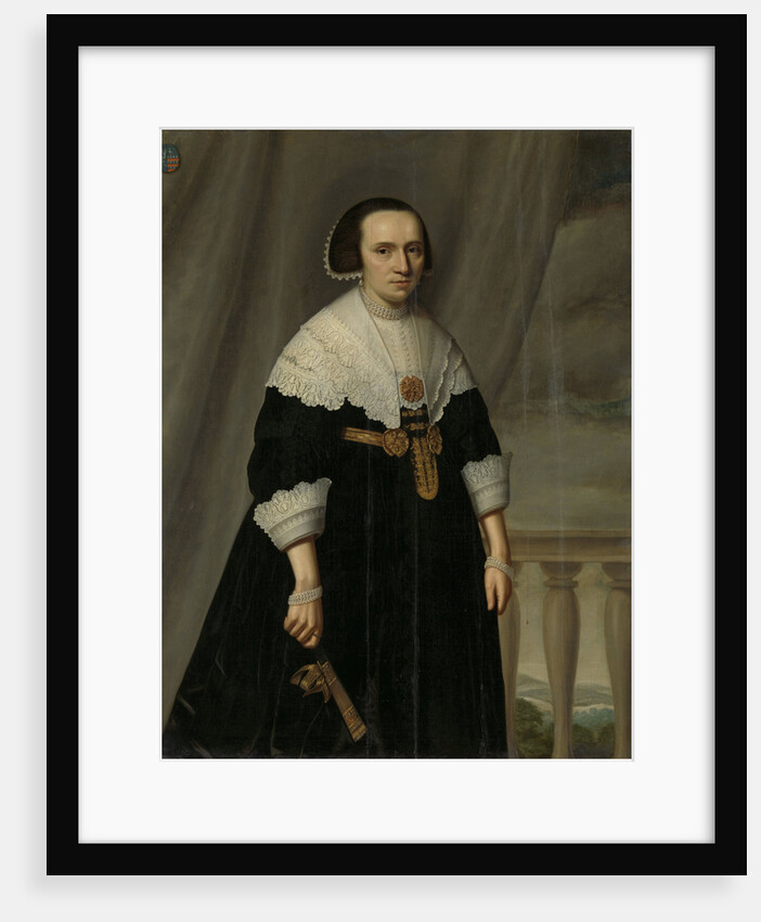 Portrait of Machteld Bas by Anonymous