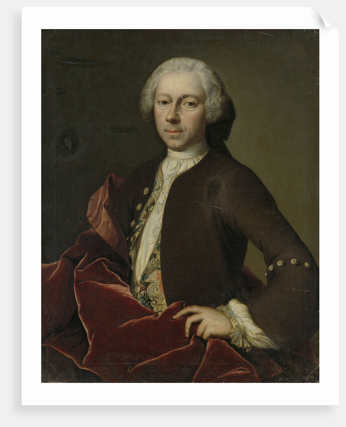 Portrait of Pieter Parker, Alderman, Burgomaster and Councilor of Goes by B. Monmorency