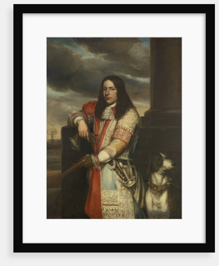 Portrait of Vice-Admiral Engel de Ruyter, Son of Michiel Adriaensz de Ruyter by Jan Andrea Lievens