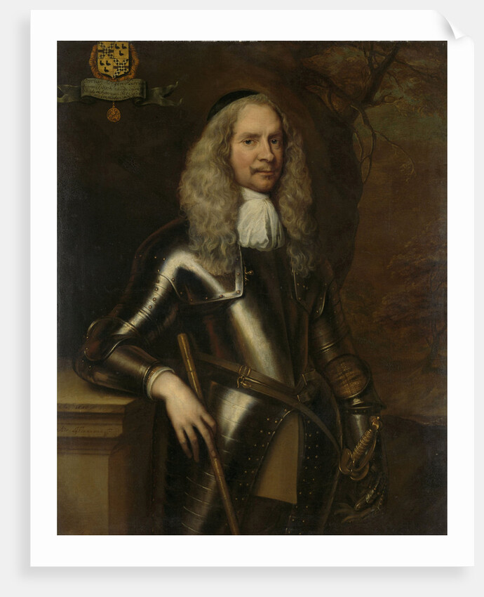 Portrait of Cornelis van Aerssen, Lord of Sommelsdijk, Colonel in the Cavalry by Adriaen Hanneman