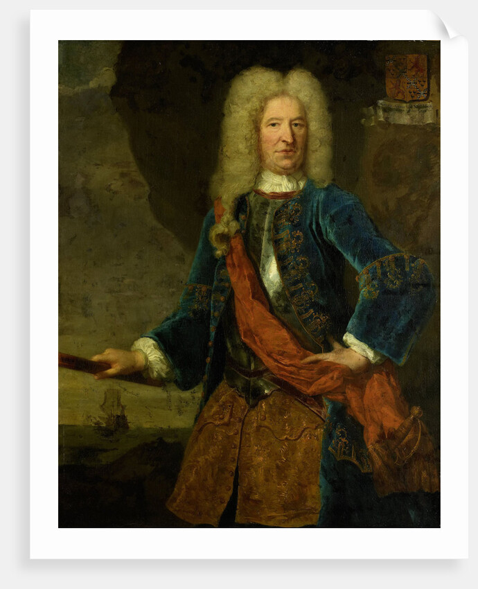 Portrait of François van Aerssen, Lord of Sommelsdijk, Vice-Admiral of Holland and West-Friesland by Mattheus Verheyden