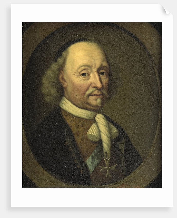 Portrait of Johan Maurits, count of Nassau-Siegen and governor of Brazil by Michiel van Musscher