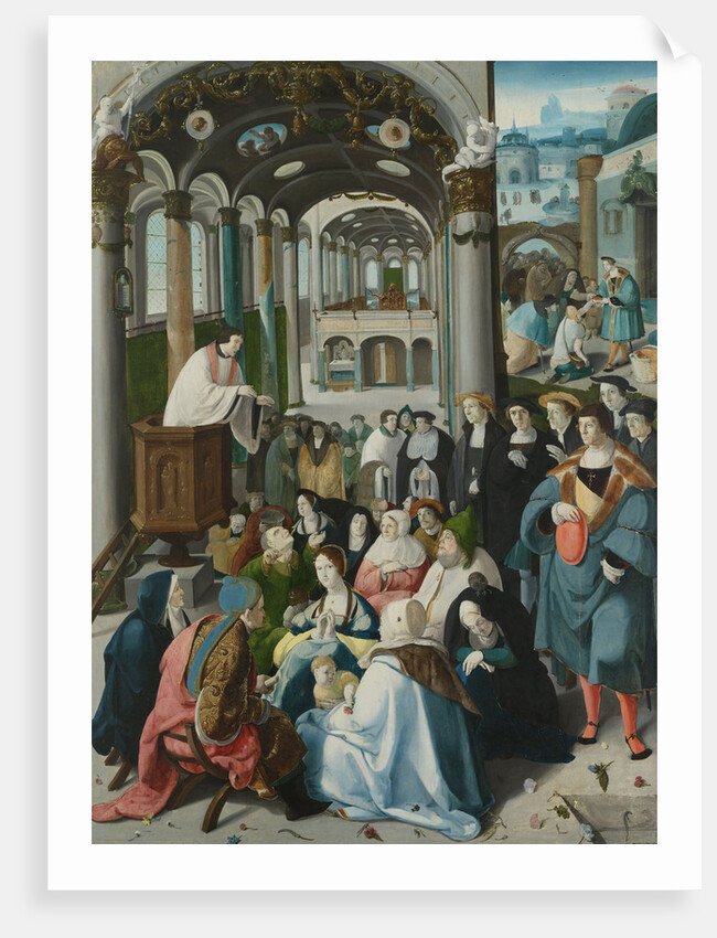 The Calling of Saint Anthony by Aertgen Claesz van Leyden